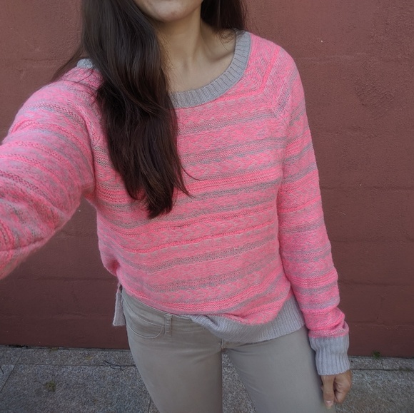 American Eagle Outfitters Sweaters - Bright pink Sweater American Eagle Outfitters Sweaters - Bright pink Sweater